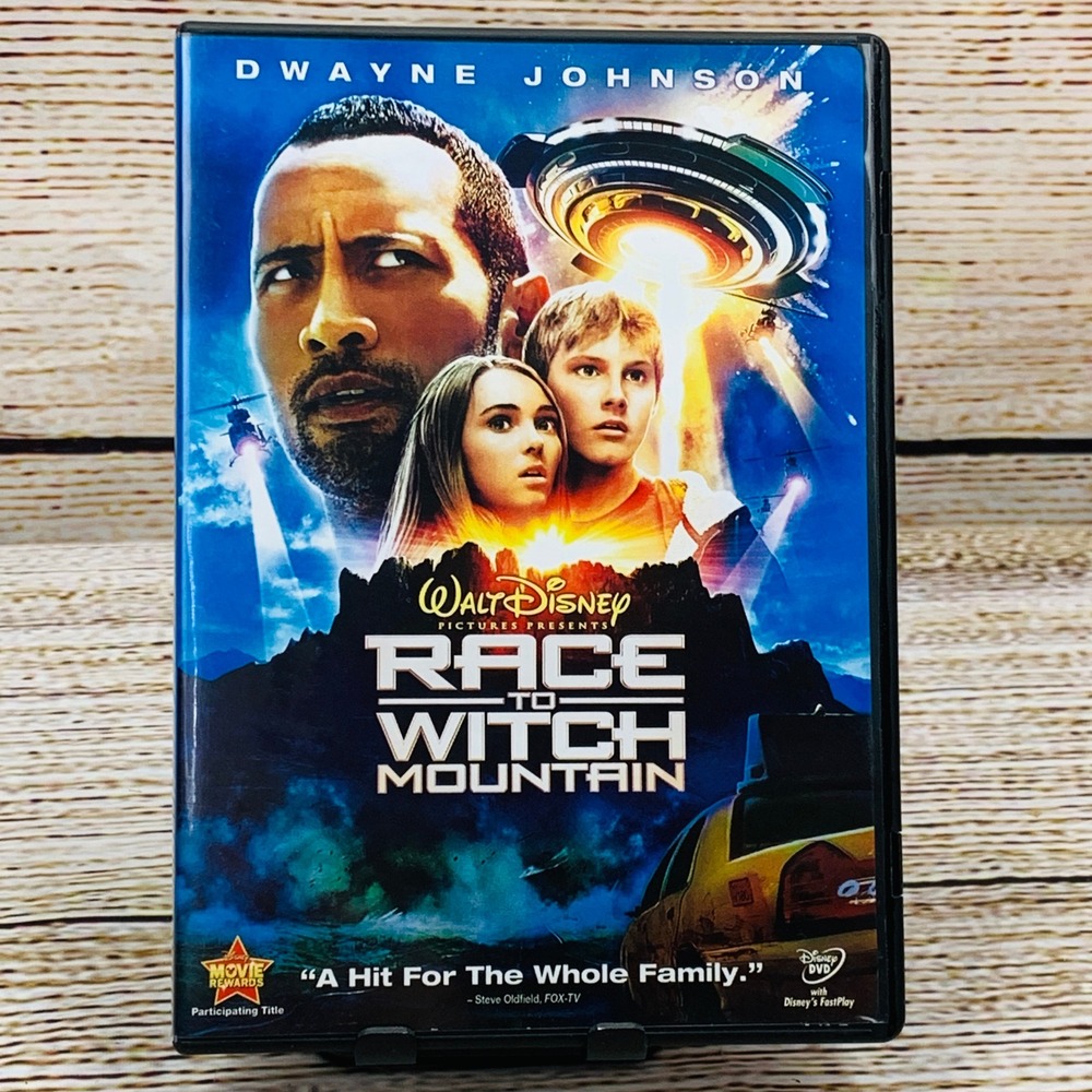 Race to Witch‎ Mountain [2009 DVD] Dwayne Johnson Sci-Fi Family Movie